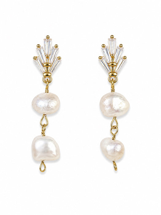 Isla Pearl Drop Earrings