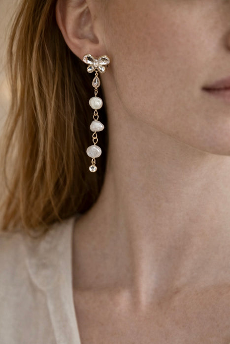 Butterfly Crystal Earrings