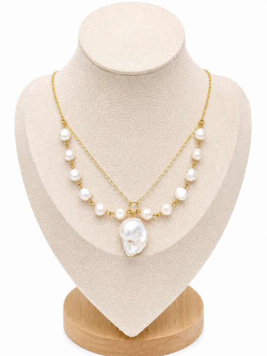 The Charlene Baroque Pearl Necklace