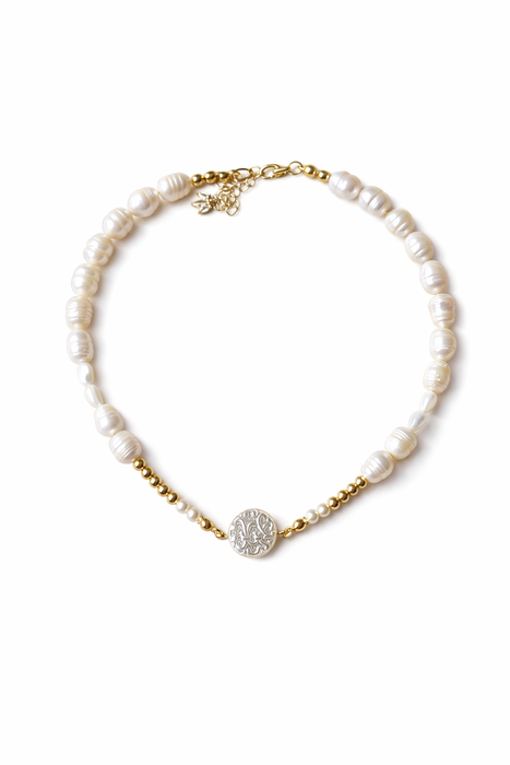 Vintage Gold and Freshwater Pearls Choker