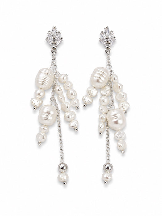 Isla Cascade Pearl Earrings