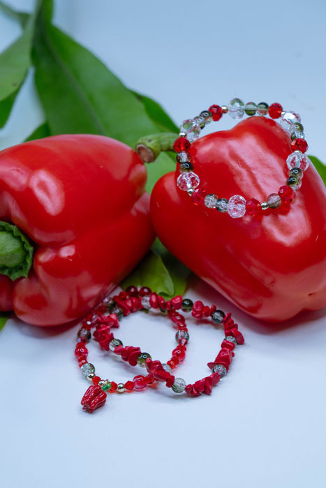Bell Pepper Charm Bracelet