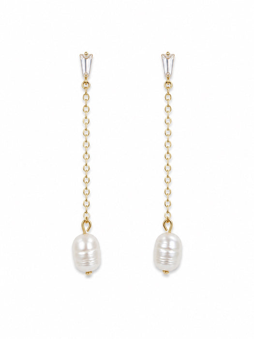 Vivienne Pearl Drop Earrings