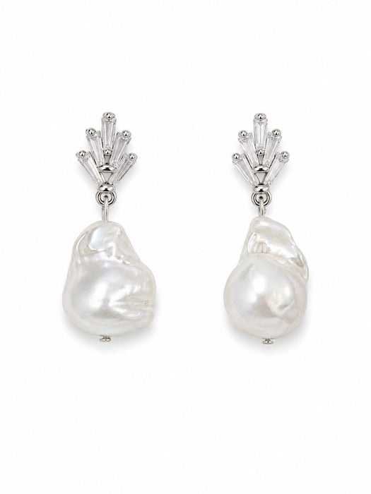 The Charlene Baroque Pearl Earrings