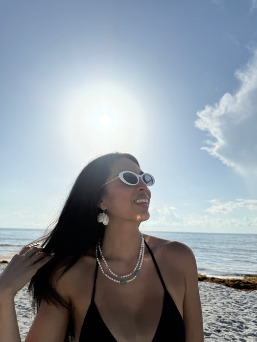 Ocean Whisper Shell Earrings
