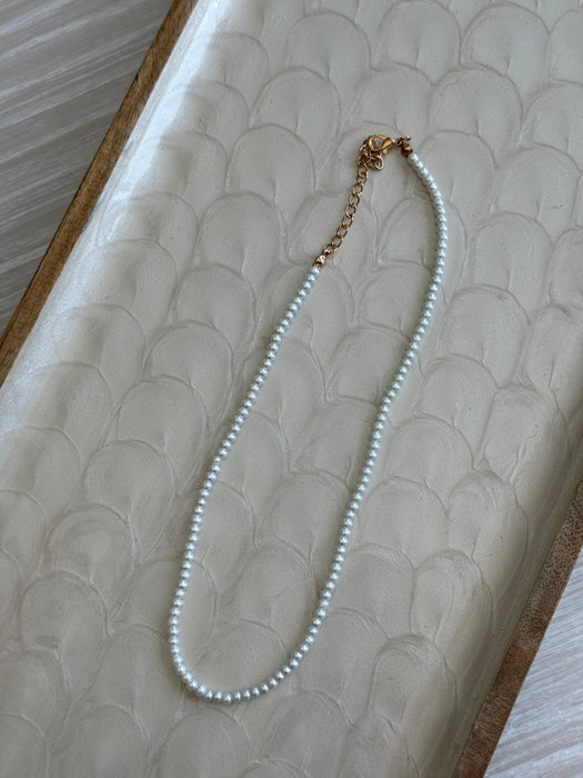 Classic Pearl Beaded Necklace