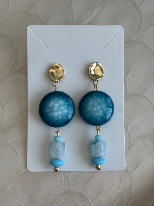 Ocean Tide Statement Earrings