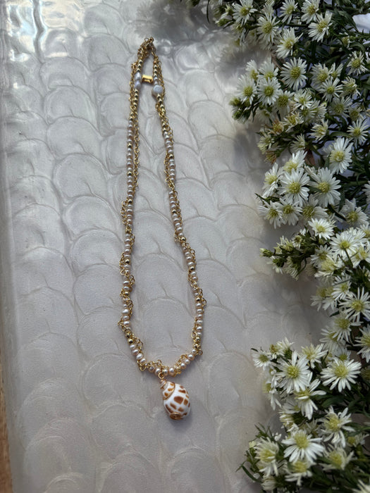 Coastal Pearl Necklace