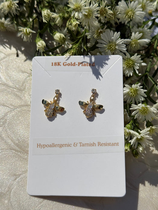 Golden Hive Earrings