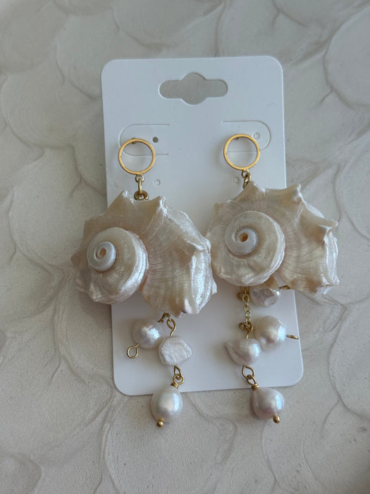 Ocean Pearl Earrings
